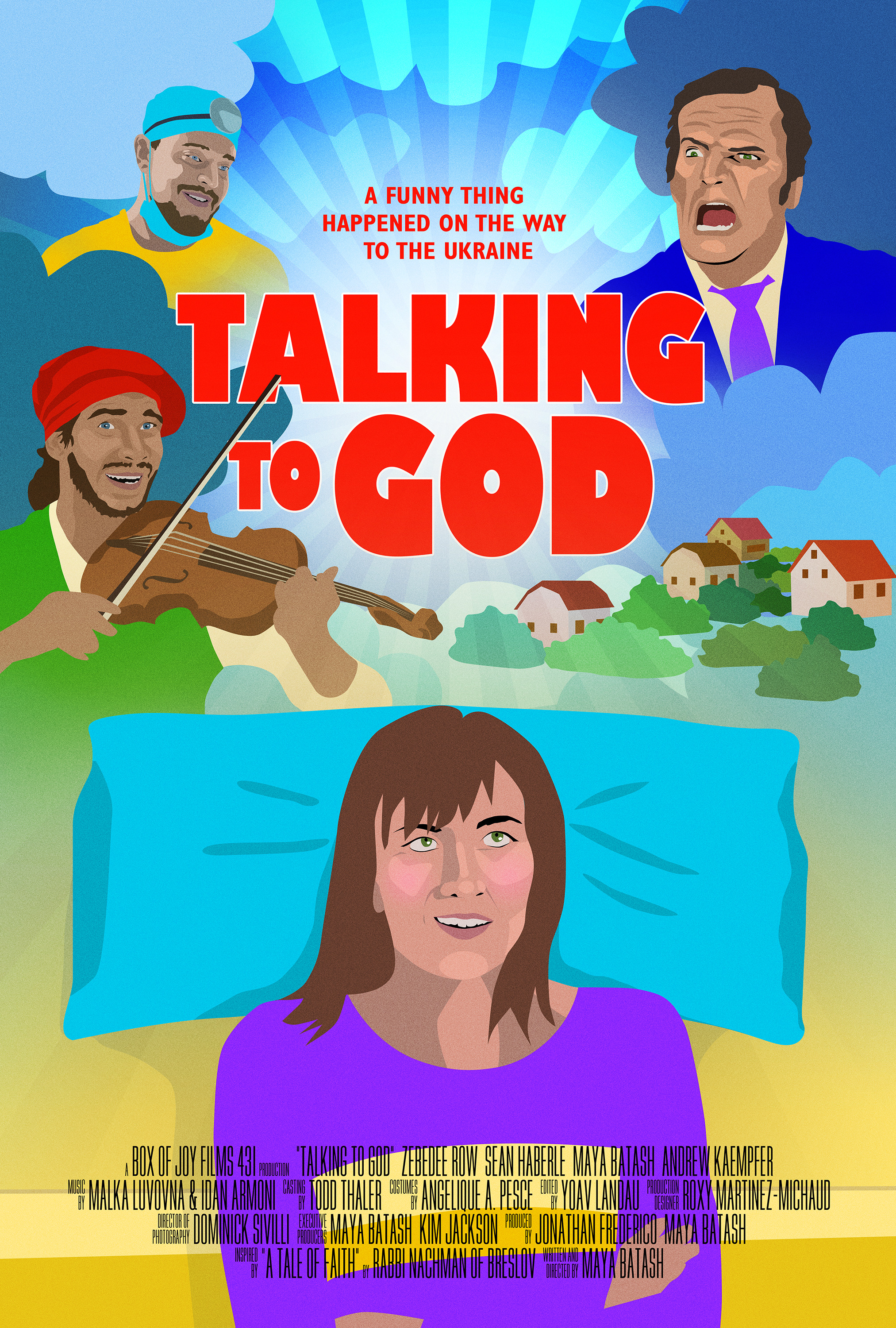 Mega Sized Movie Poster Image for Talking to God (#2 of 2)