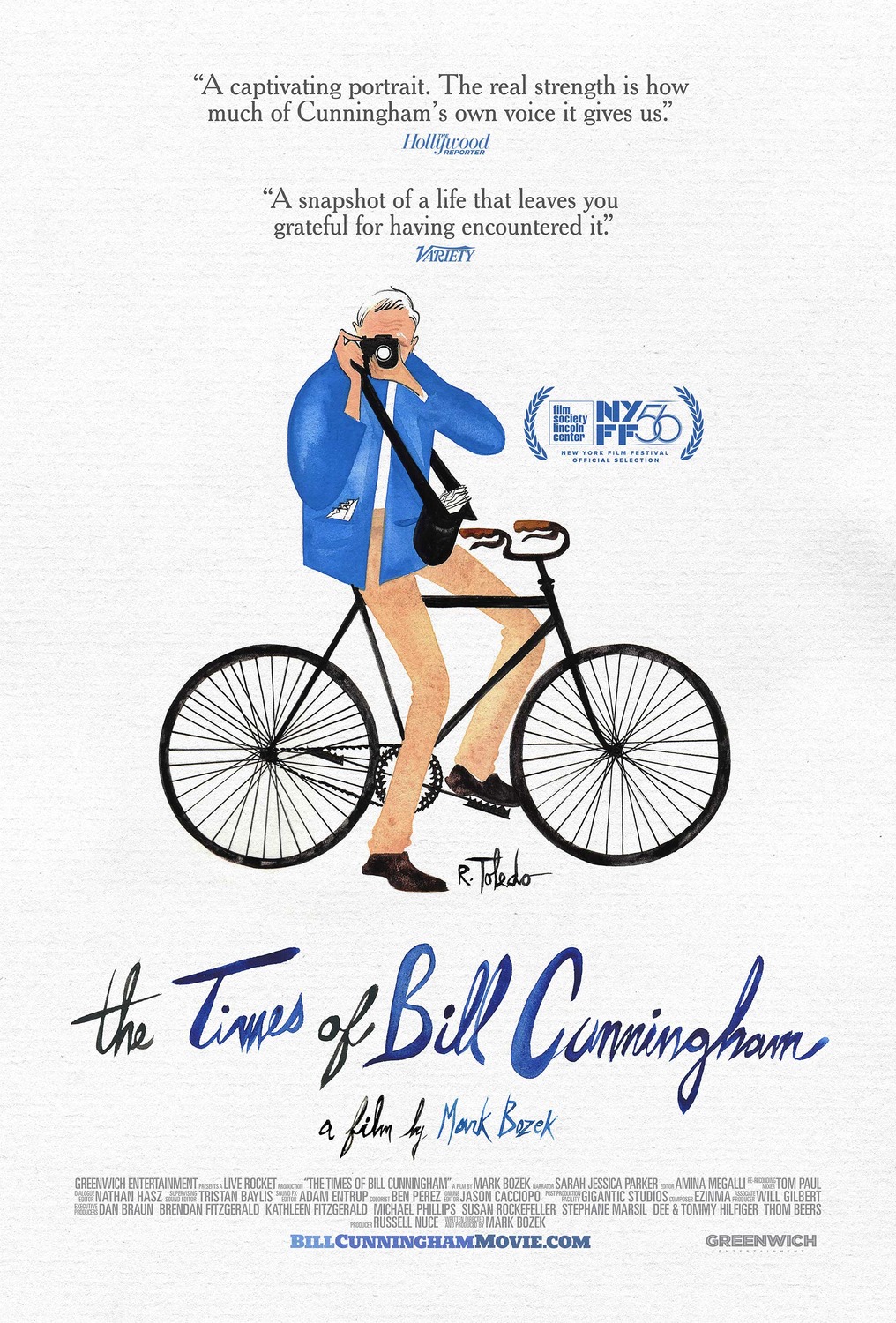 Extra Large Movie Poster Image for The Times of Bill Cunningham 