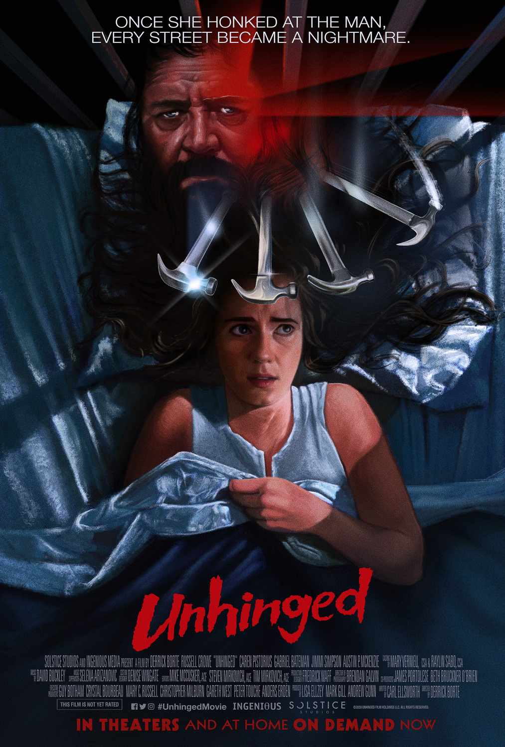Extra Large Movie Poster Image for Unhinged (#8 of 8)