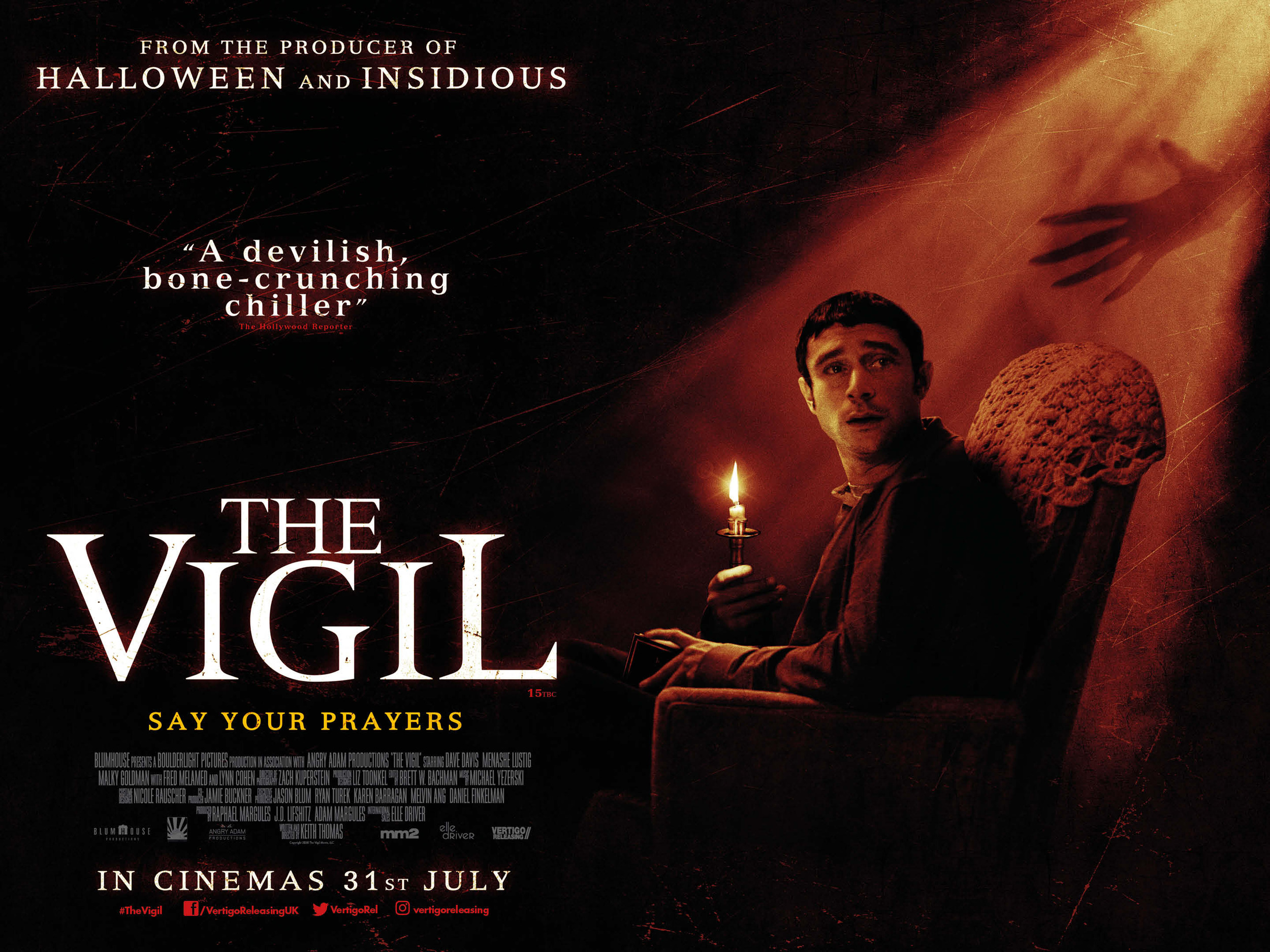 Mega Sized Movie Poster Image for The Vigil (#2 of 4)