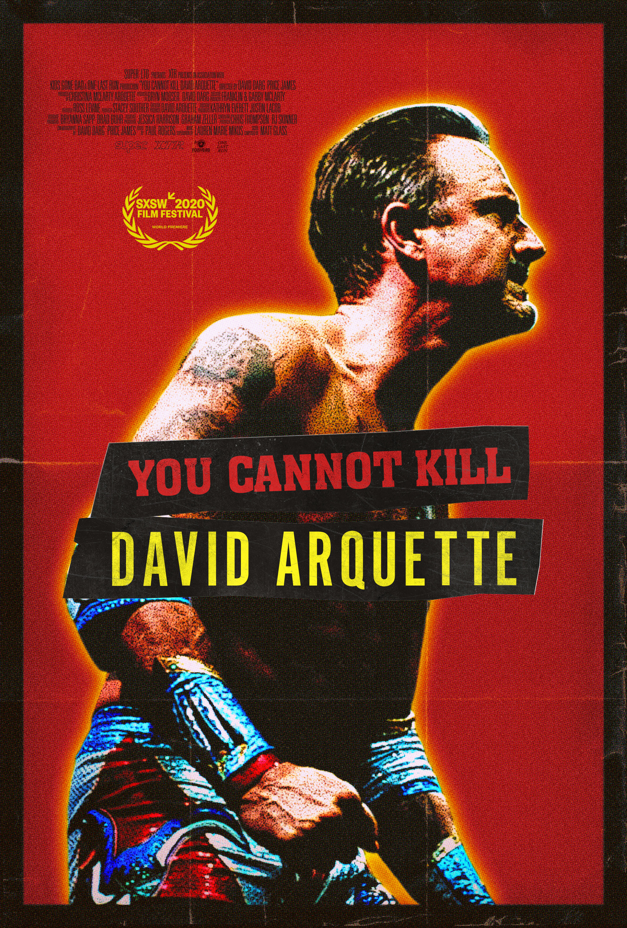 Mega Sized Movie Poster Image for You Cannot Kill David Arquette 