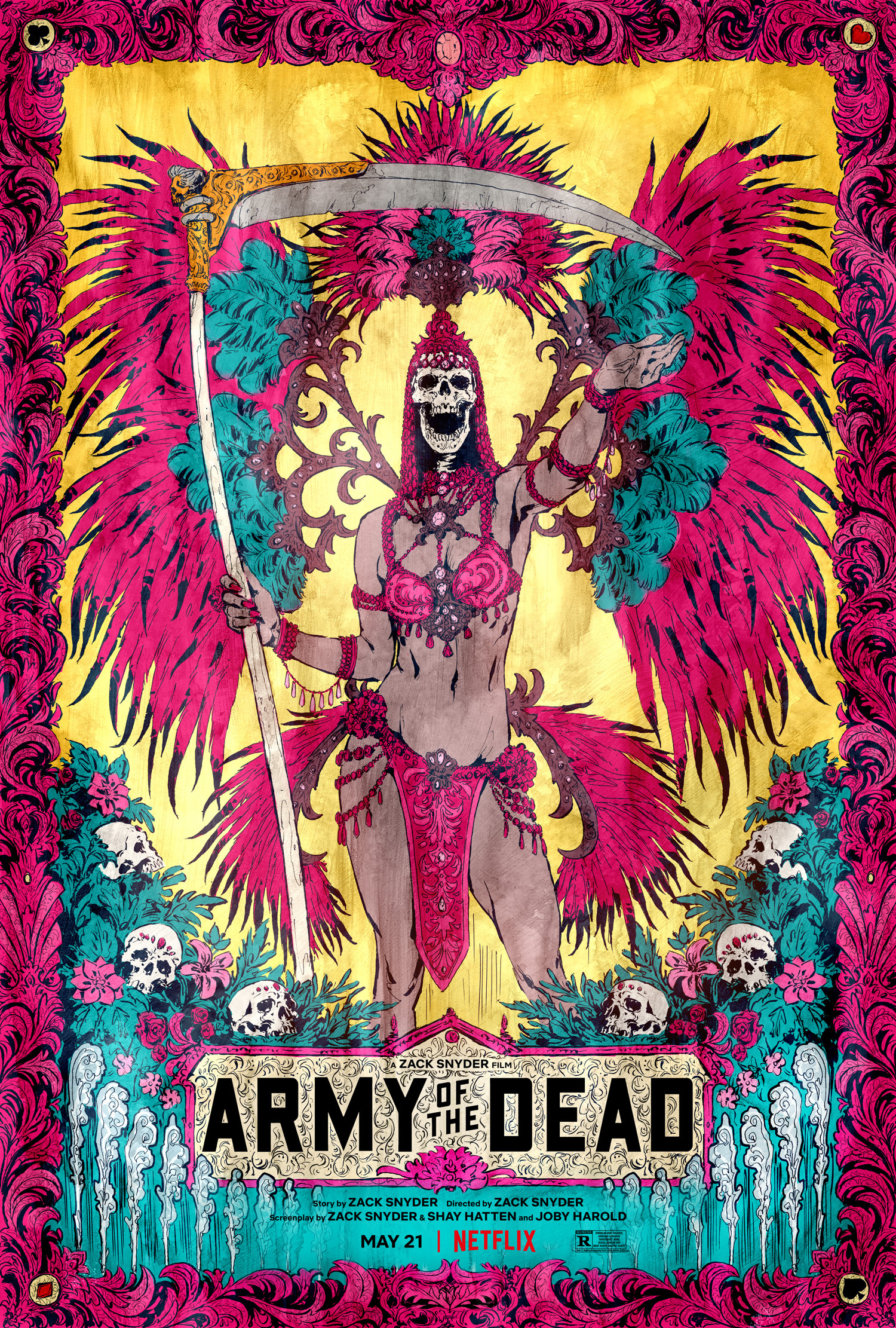 Mega Sized Movie Poster Image for Army of the Dead (#19 of 25)