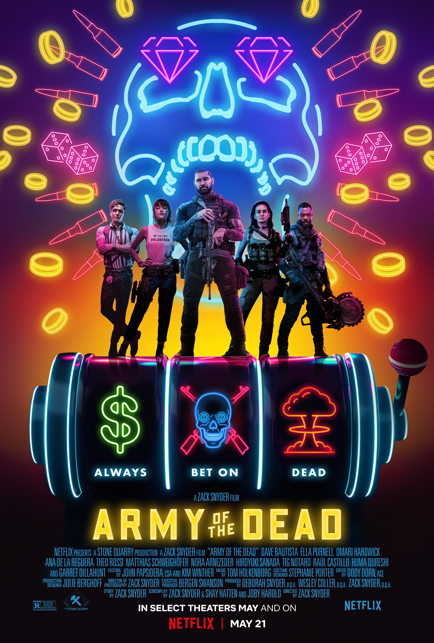 Mega Sized Movie Poster Image for Army of the Dead (#2 of 25)