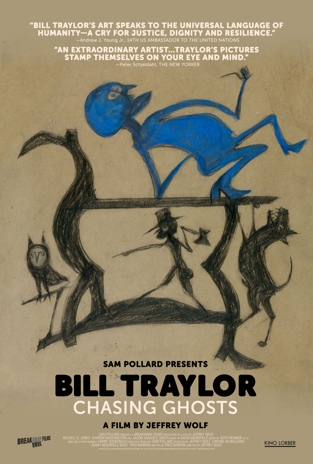 Extra Large Movie Poster Image for Bill Traylor: Chasing Ghosts 