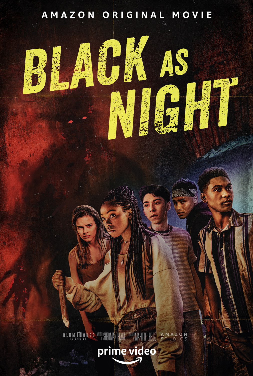 Extra Large Movie Poster Image for Black as Night 