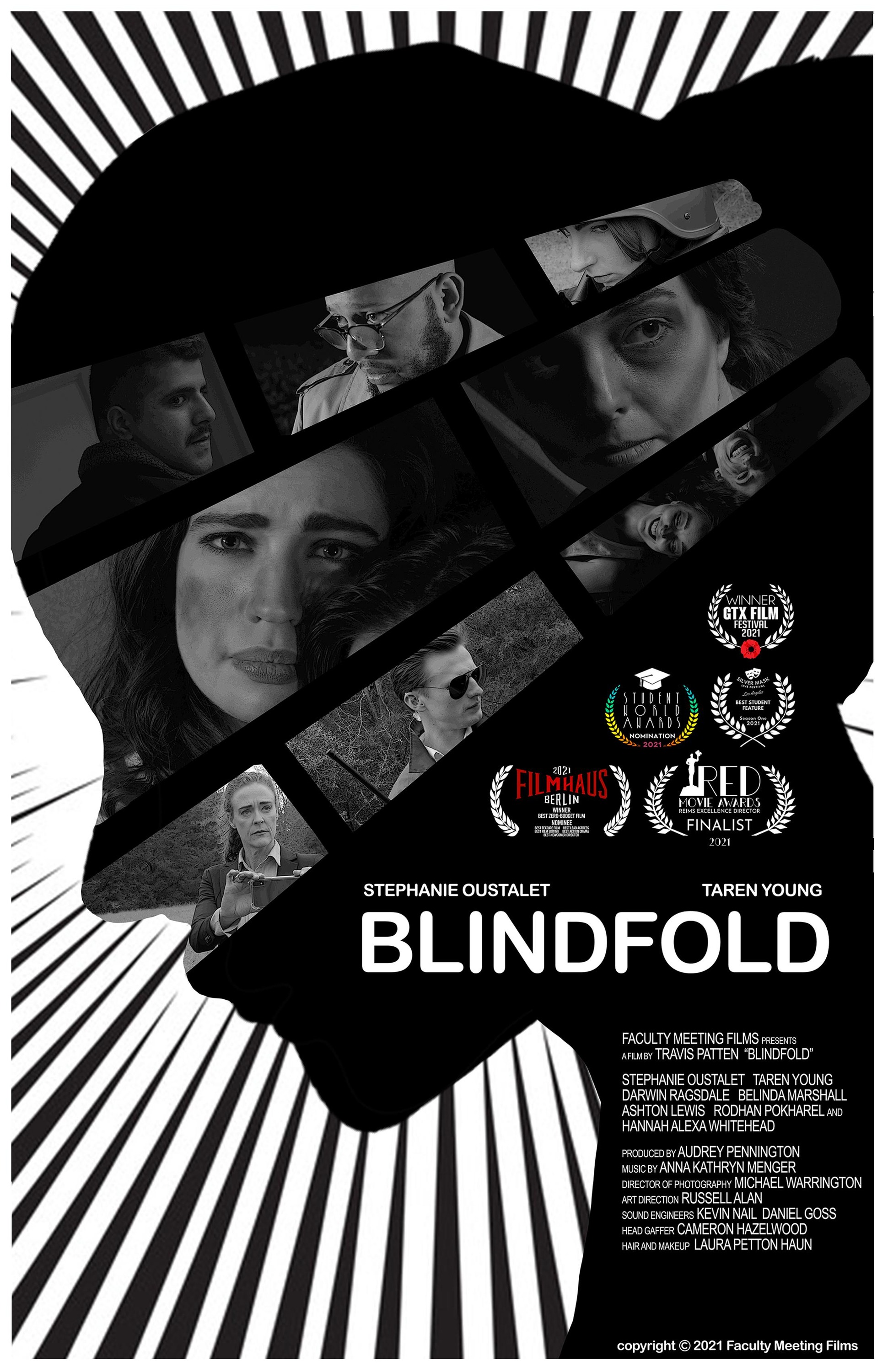 Mega Sized Movie Poster Image for Blindfold 