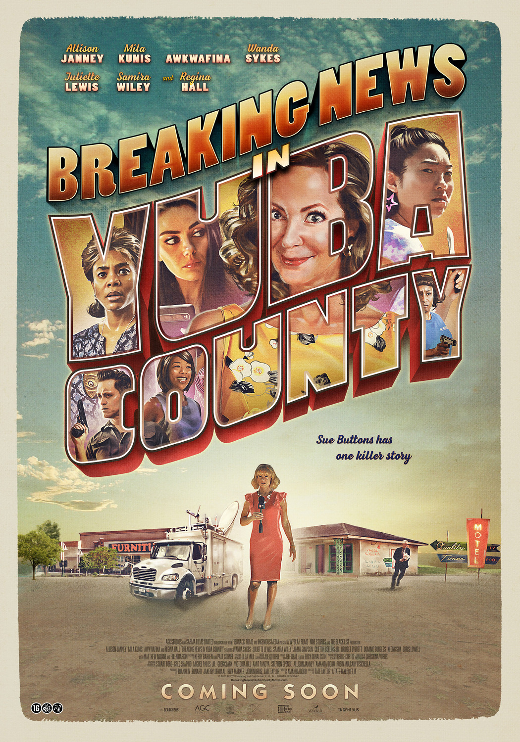 Extra Large Movie Poster Image for Breaking News in Yuba County (#2 of 3)