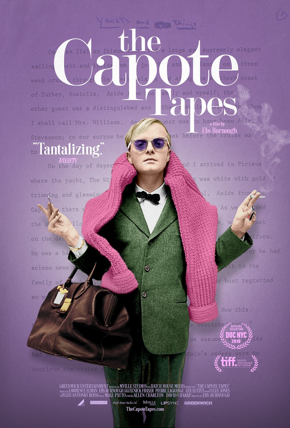 Extra Large Movie Poster Image for The Capote Tapes 