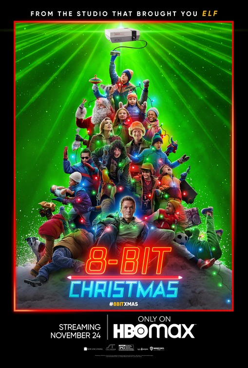 8 Bit Christmas Movie Poster