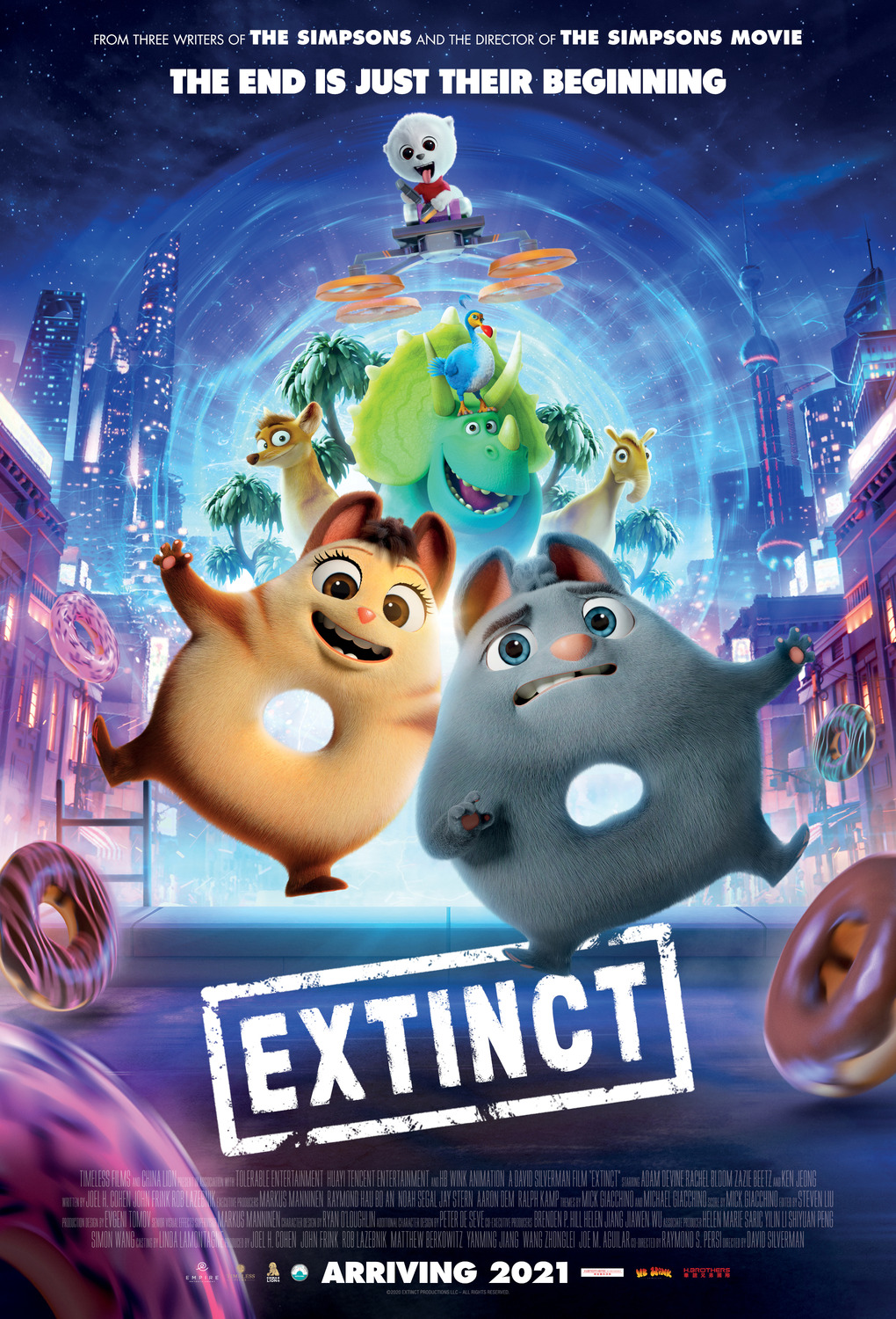 Extra Large Movie Poster Image for Extinct (#1 of 3)
