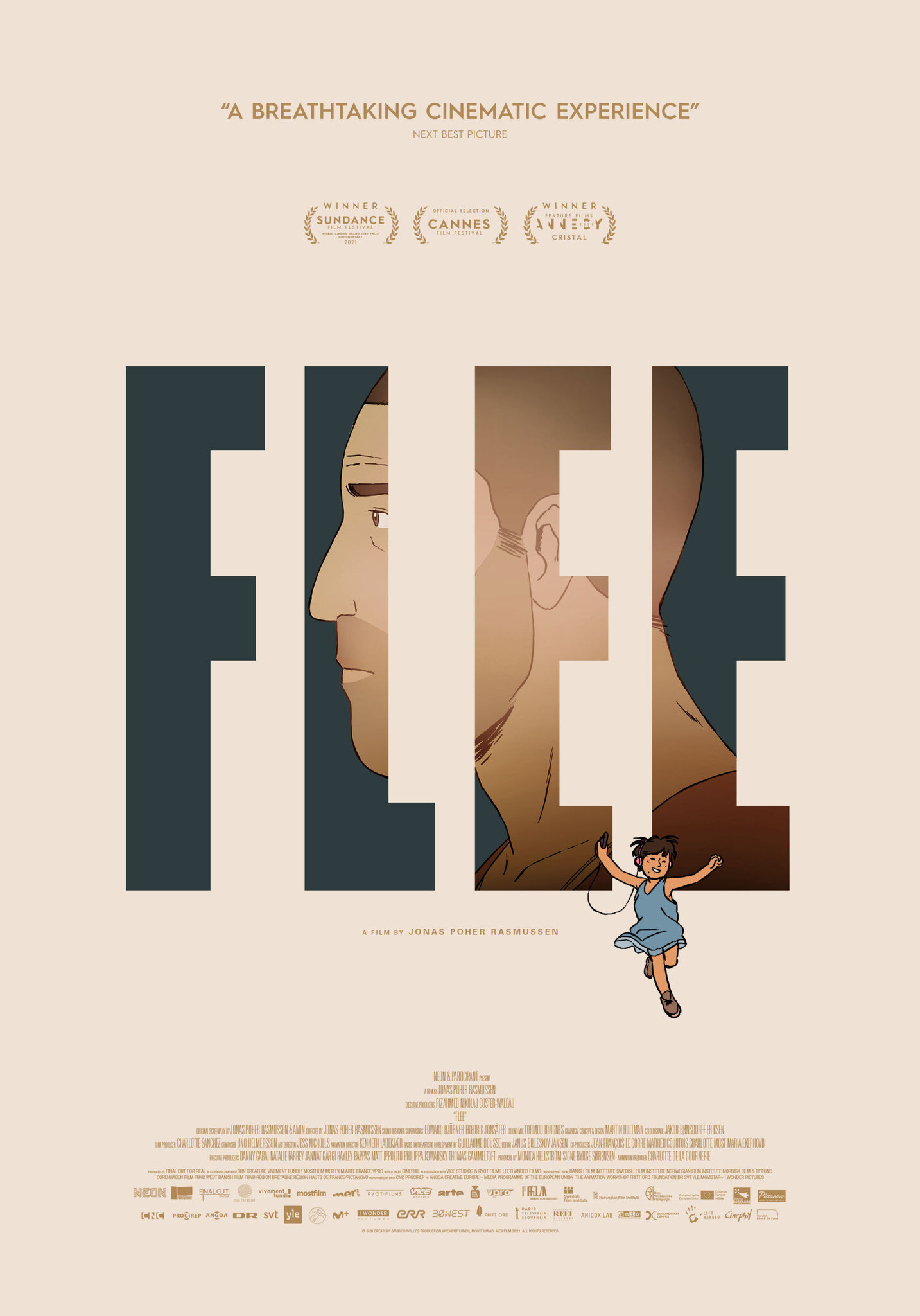 Mega Sized Movie Poster Image for Flee (#1 of 3)