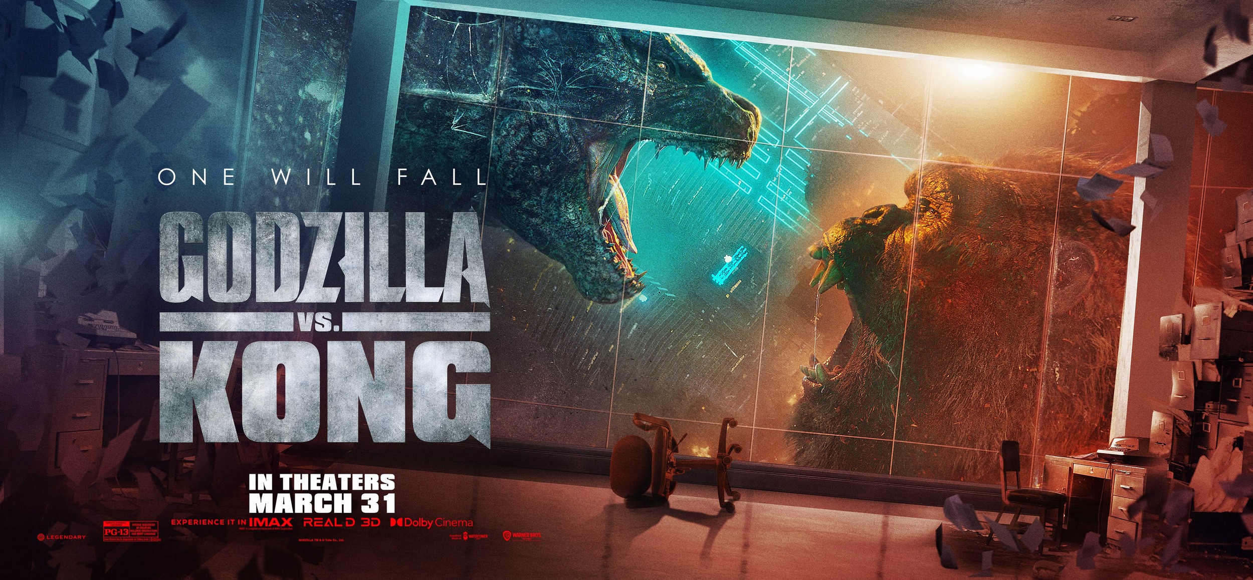 Mega Sized Movie Poster Image for Godzilla vs. Kong (#20 of 20)