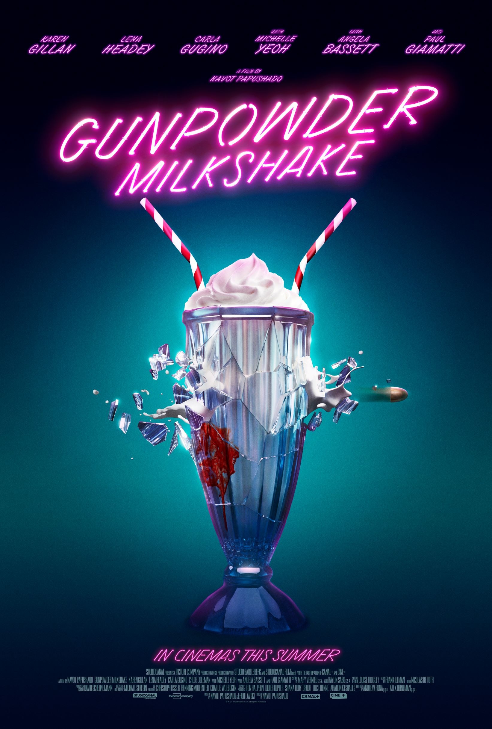 Mega Sized Movie Poster Image for Gunpowder Milkshake (#2 of 5)