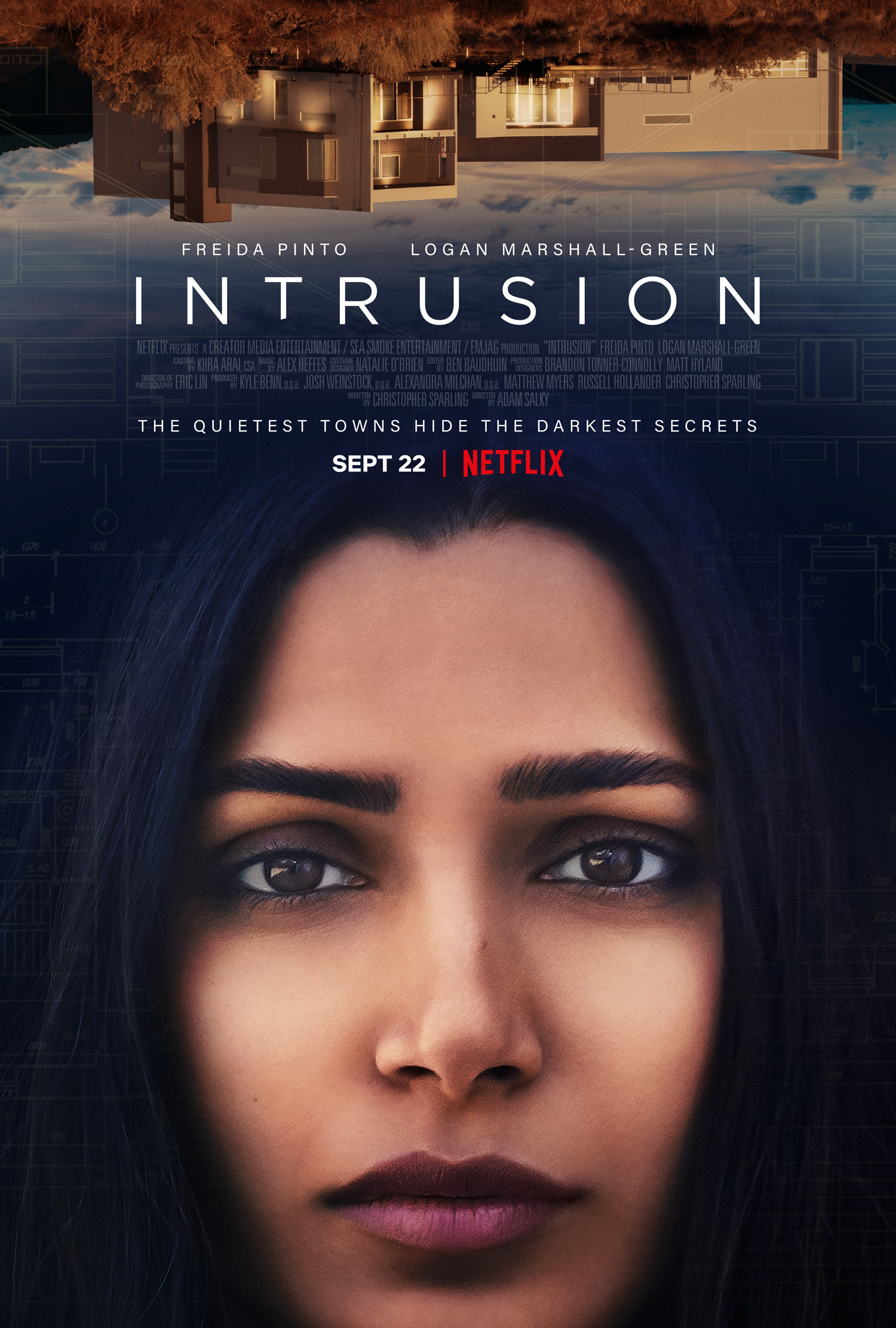 Mega Sized Movie Poster Image for Intrusion 