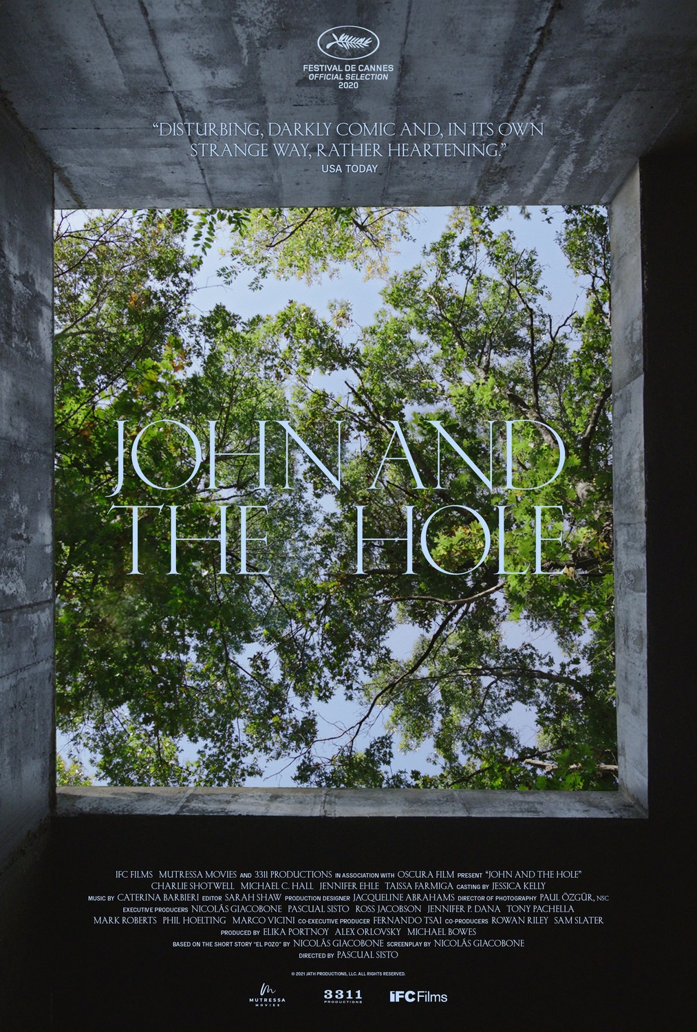 Extra Large Movie Poster Image for John and the Hole 