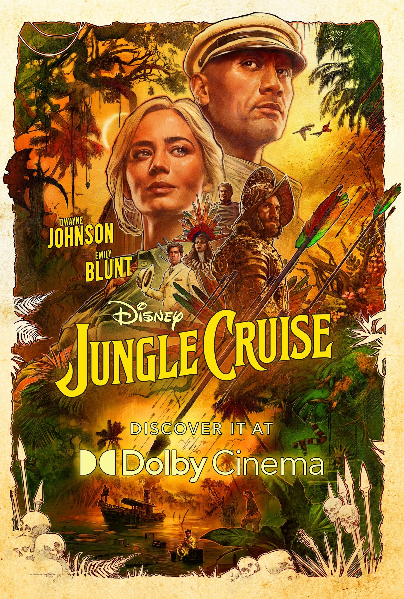 Mega Sized Movie Poster Image for Jungle Cruise (#16 of 26)