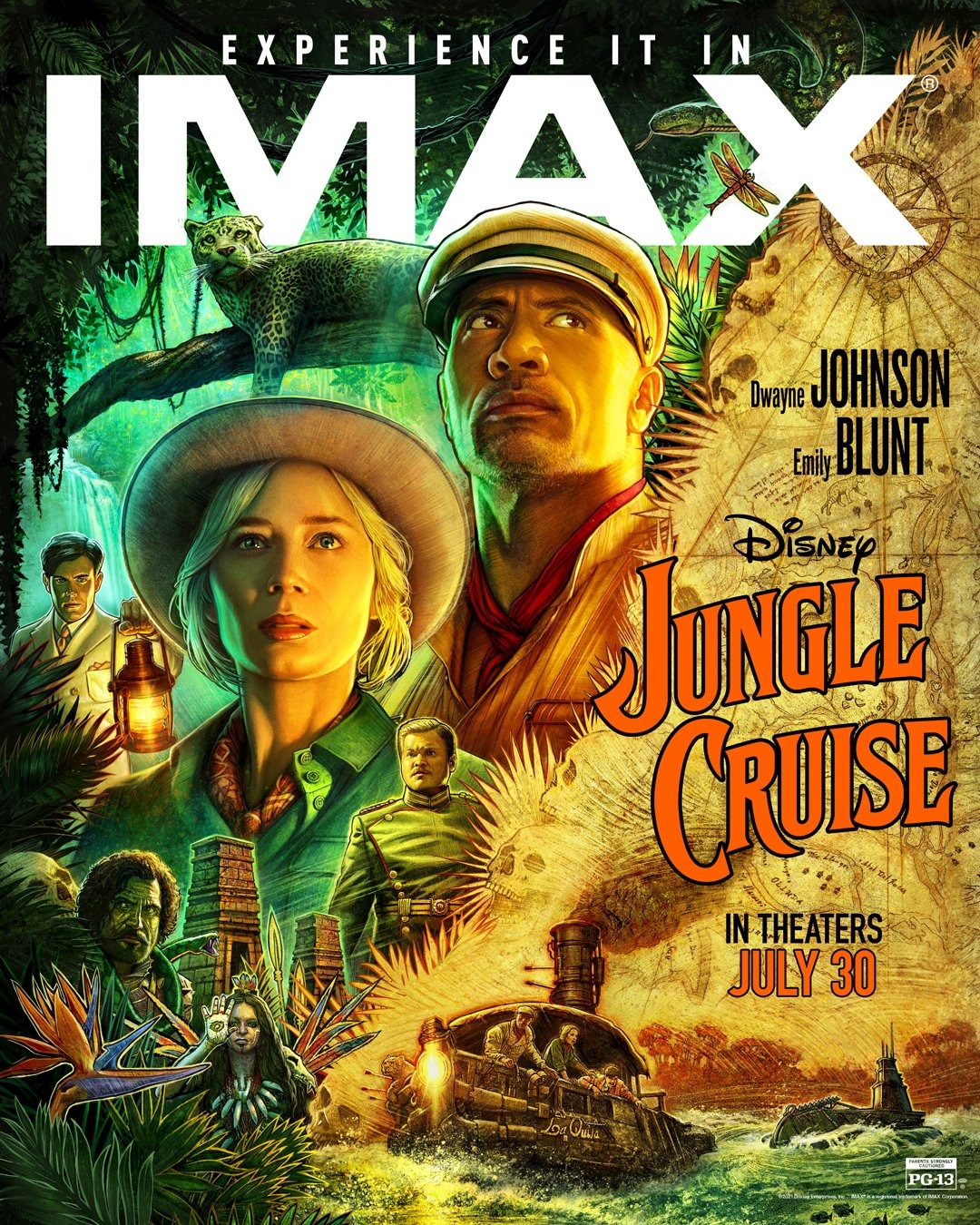 Extra Large Movie Poster Image for Jungle Cruise (#18 of 26)
