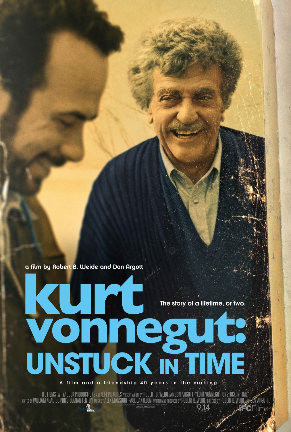 Extra Large Movie Poster Image for Kurt Vonnegut: Unstuck in Time 