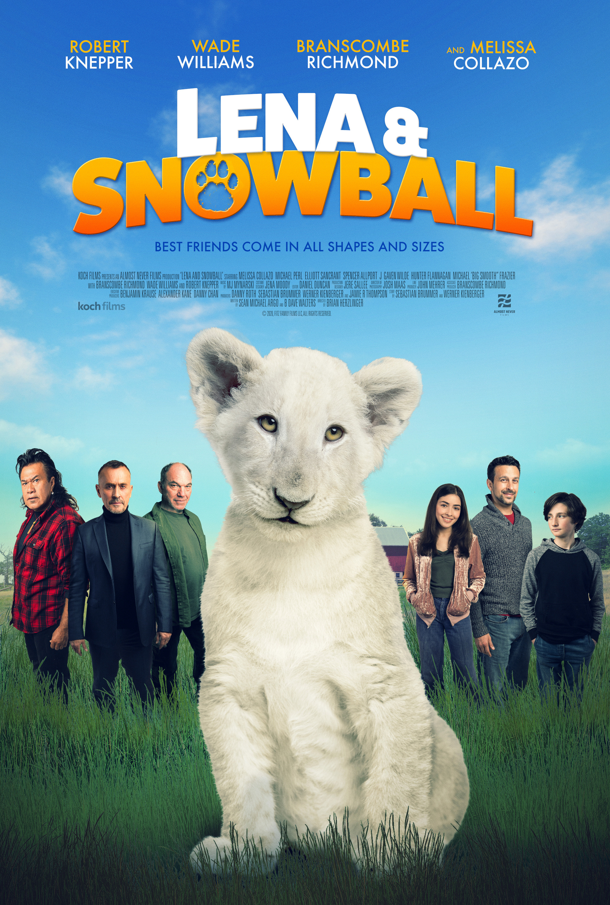 Mega Sized Movie Poster Image for Lena and Snowball (#2 of 2)