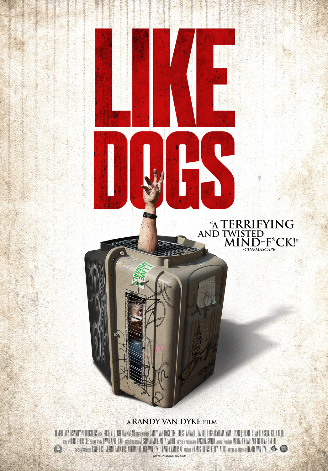 Extra Large Movie Poster Image for Like Dogs (#2 of 2)