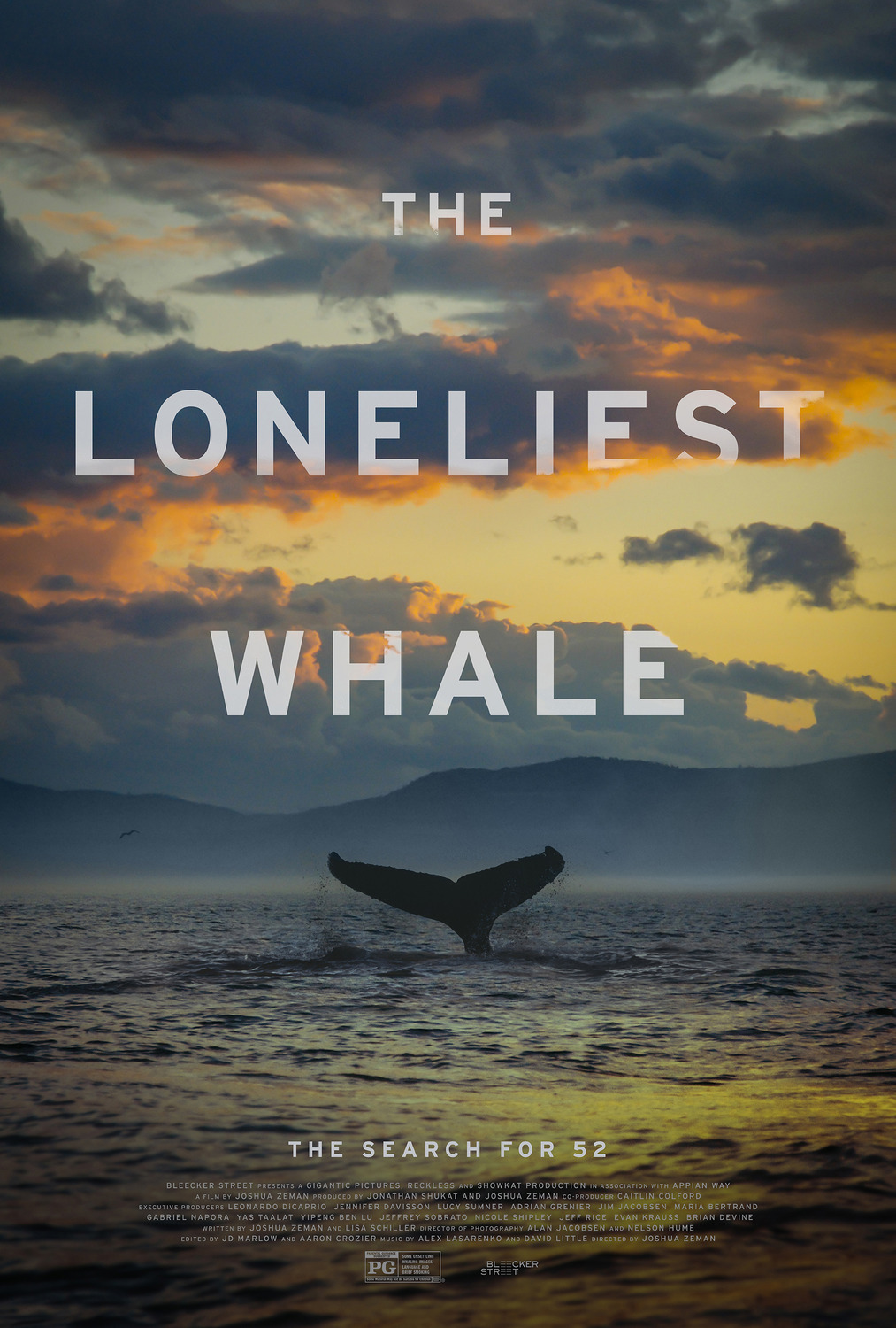 Extra Large Movie Poster Image for The Loneliest Whale: The Search for 52 (#2 of 2)