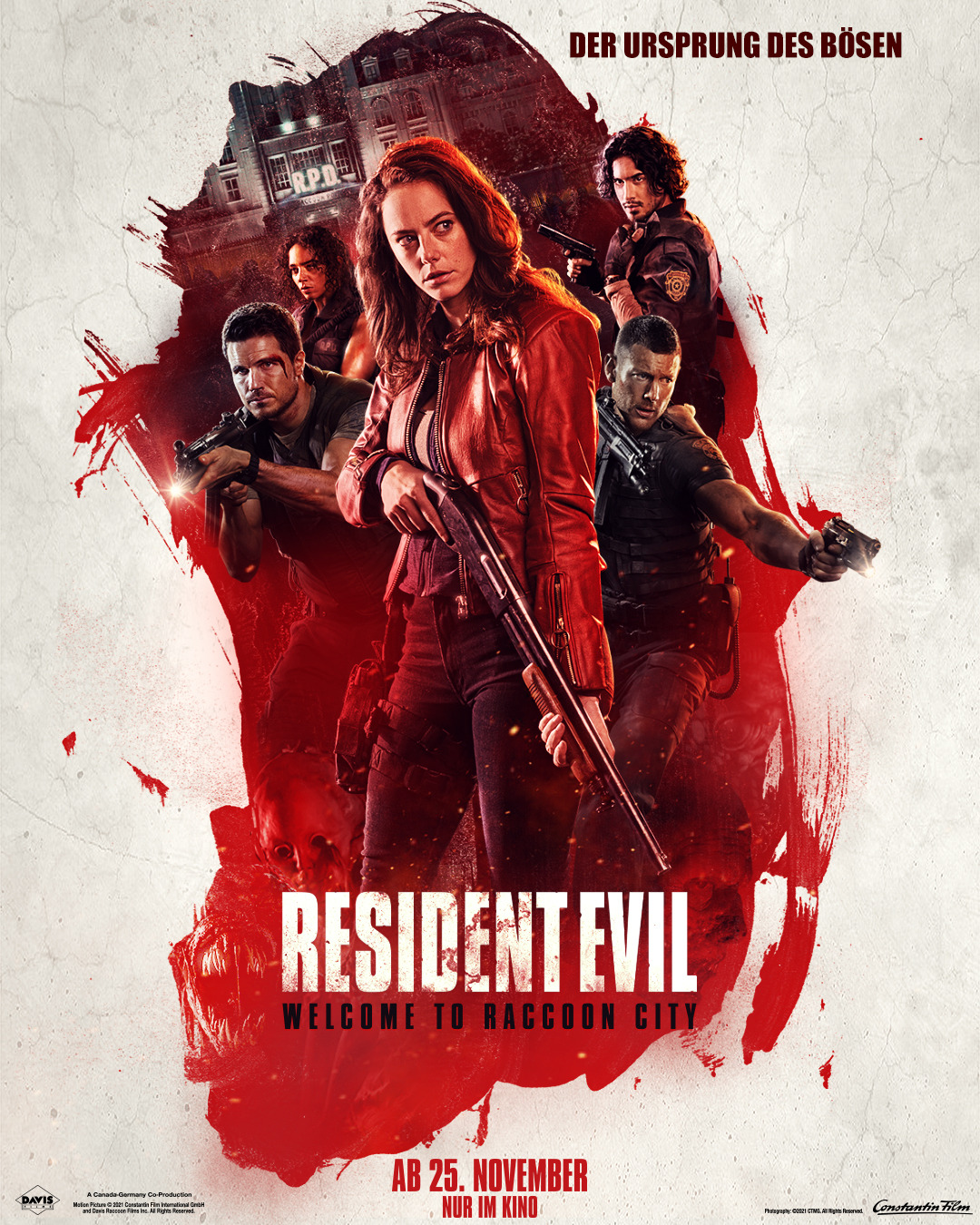 Extra Large Movie Poster Image for Resident Evil: Welcome to Raccoon City (#8 of 9)