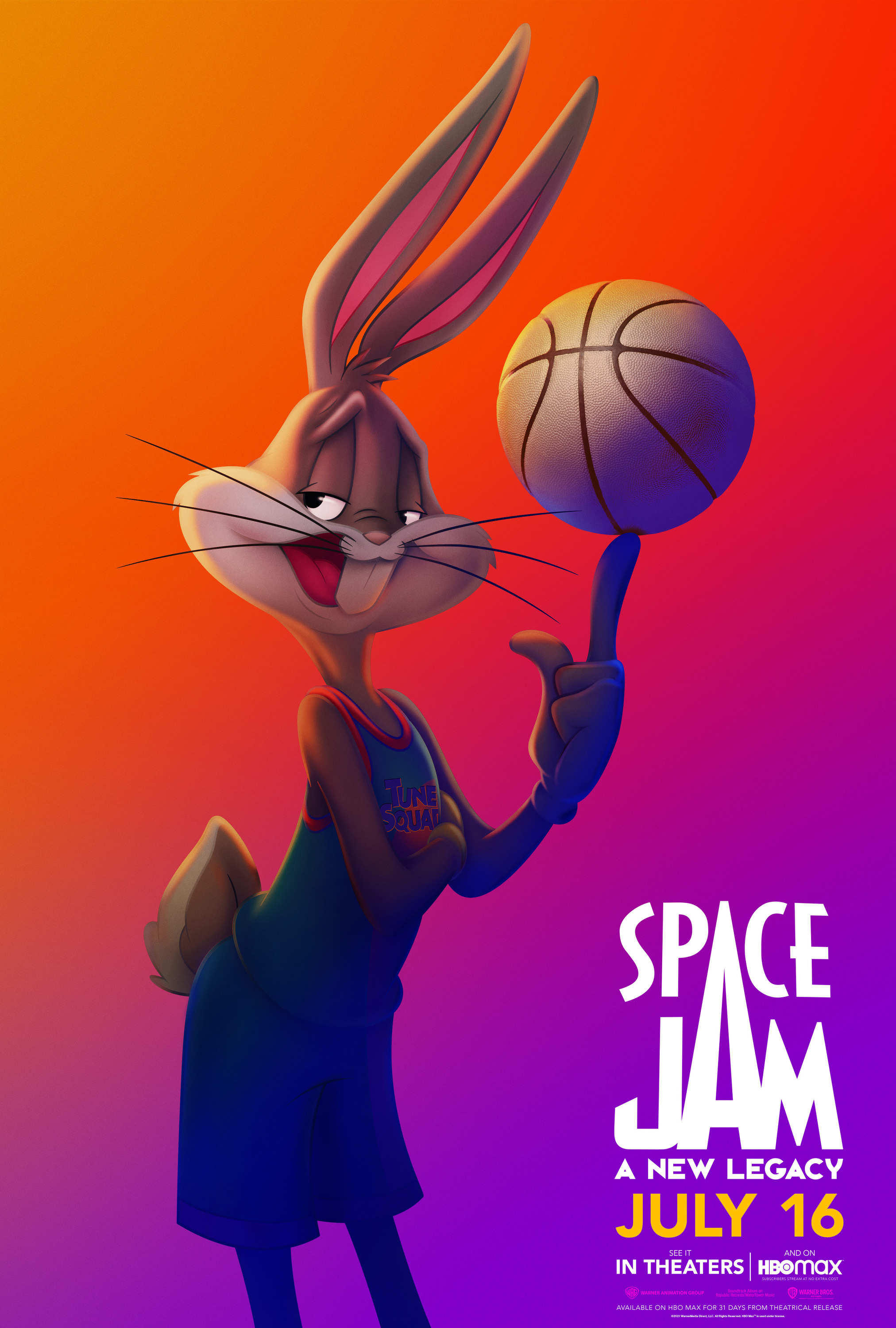 Mega Sized Movie Poster Image for Space Jam: A New Legacy (#2 of 17)