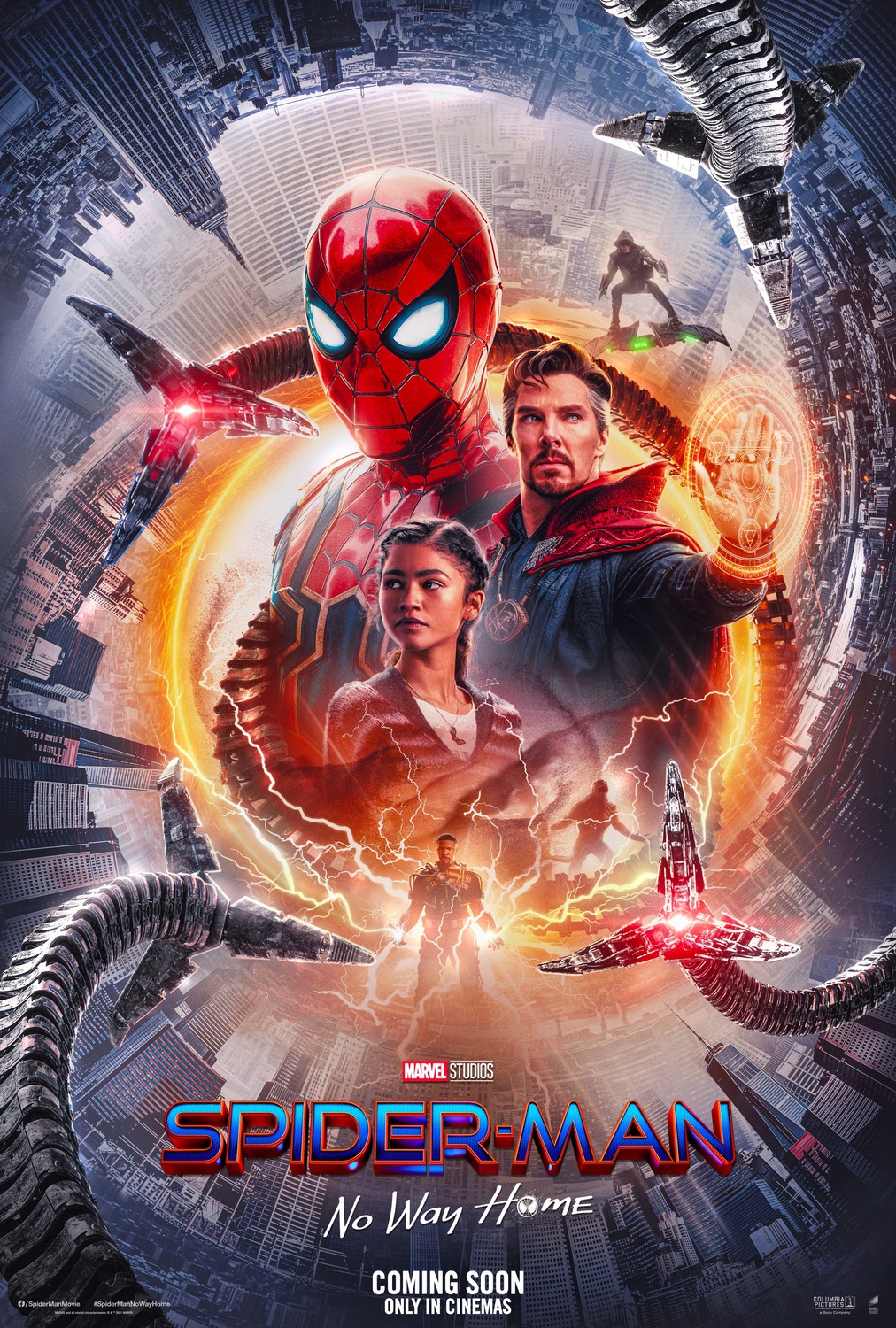 Extra Large Movie Poster Image for Spider-Man: No Way Home (#3 of 22)