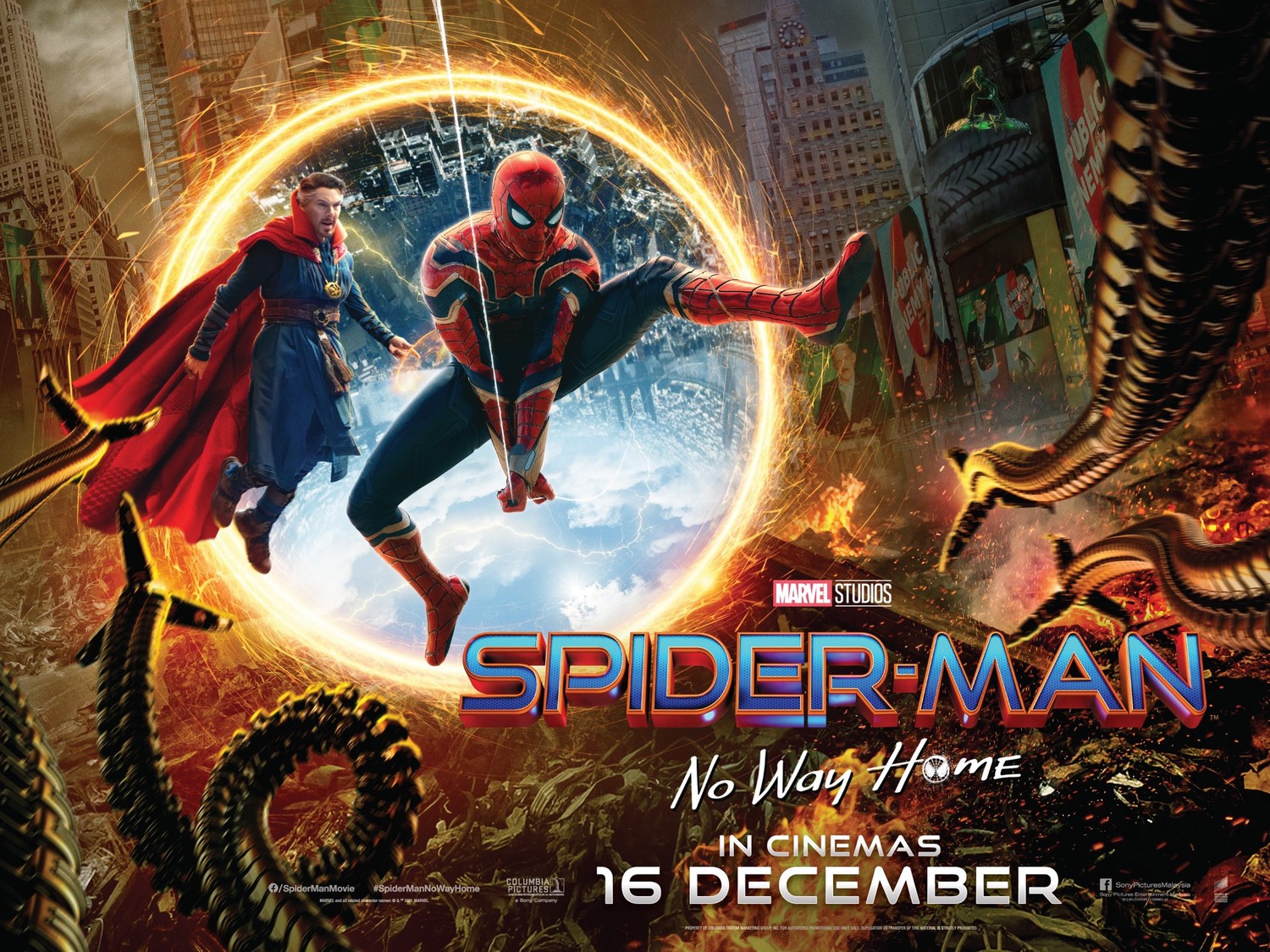 Extra Large Movie Poster Image for Spider-Man: No Way Home (#4 of 22)