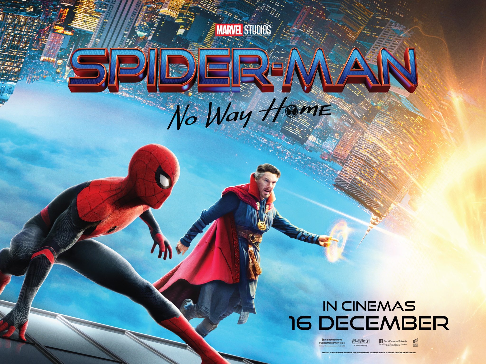 Mega Sized Movie Poster Image for Spider-Man: No Way Home (#5 of 22)