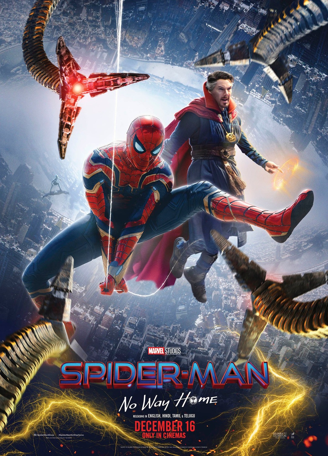 Extra Large Movie Poster Image for Spider-Man: No Way Home (#6 of 22)