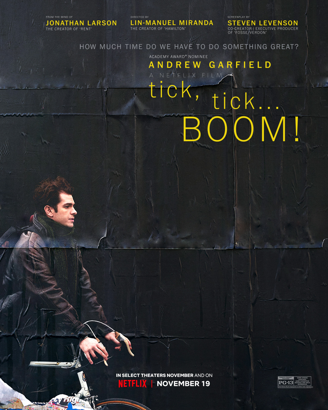 Extra Large Movie Poster Image for Tick, Tick... Boom (#5 of 5)