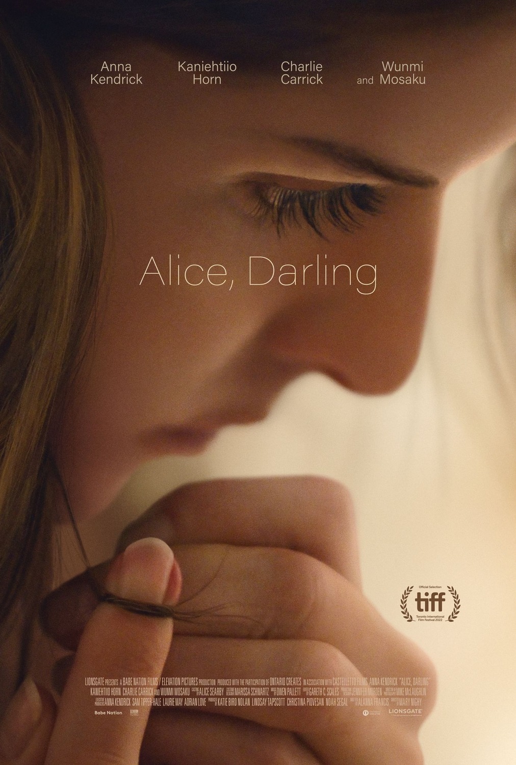 Extra Large Movie Poster Image for Alice, Darling (#1 of 2)