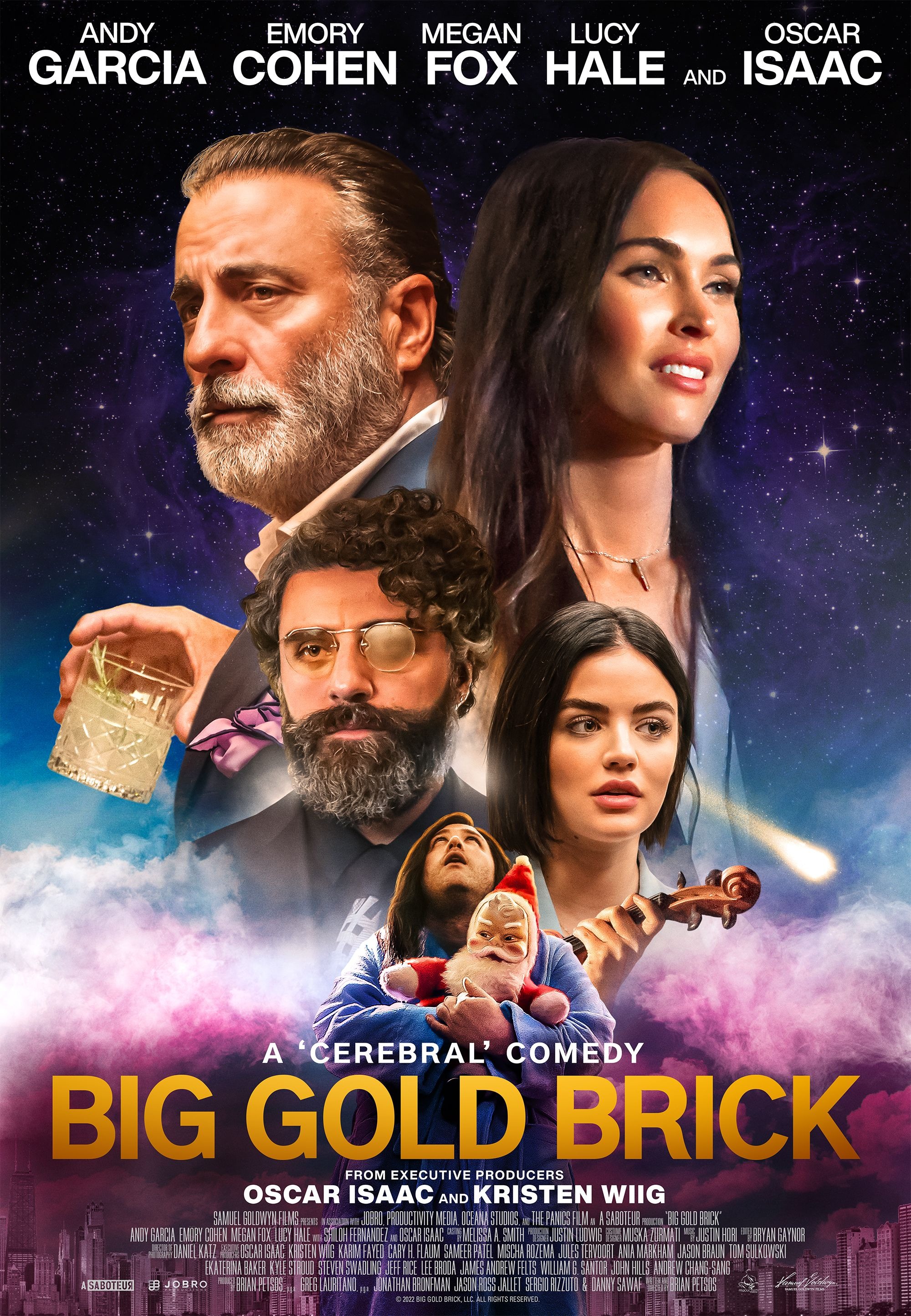 Mega Sized Movie Poster Image for Big Gold Brick 