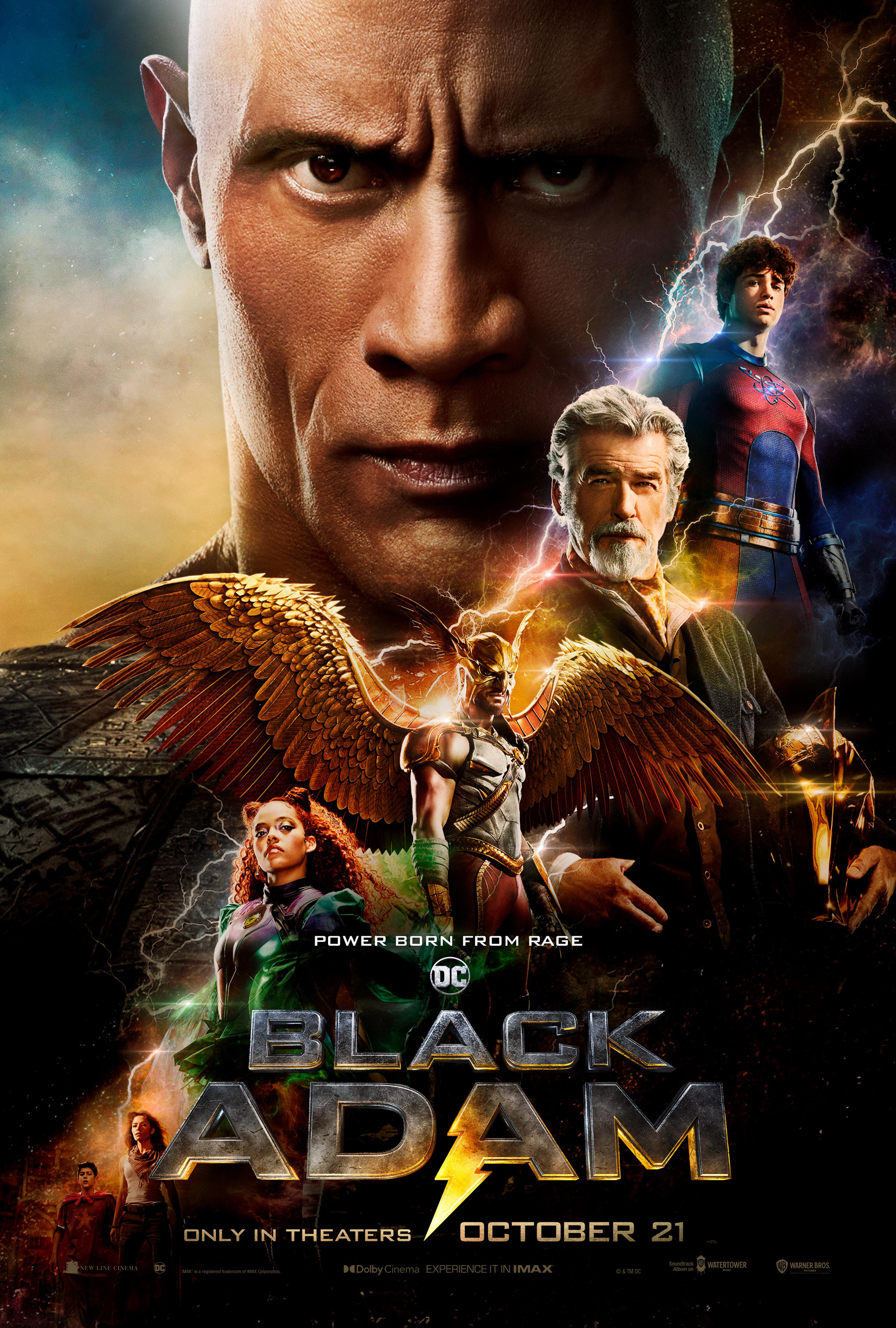 Mega Sized Movie Poster Image for Black Adam (#4 of 13)