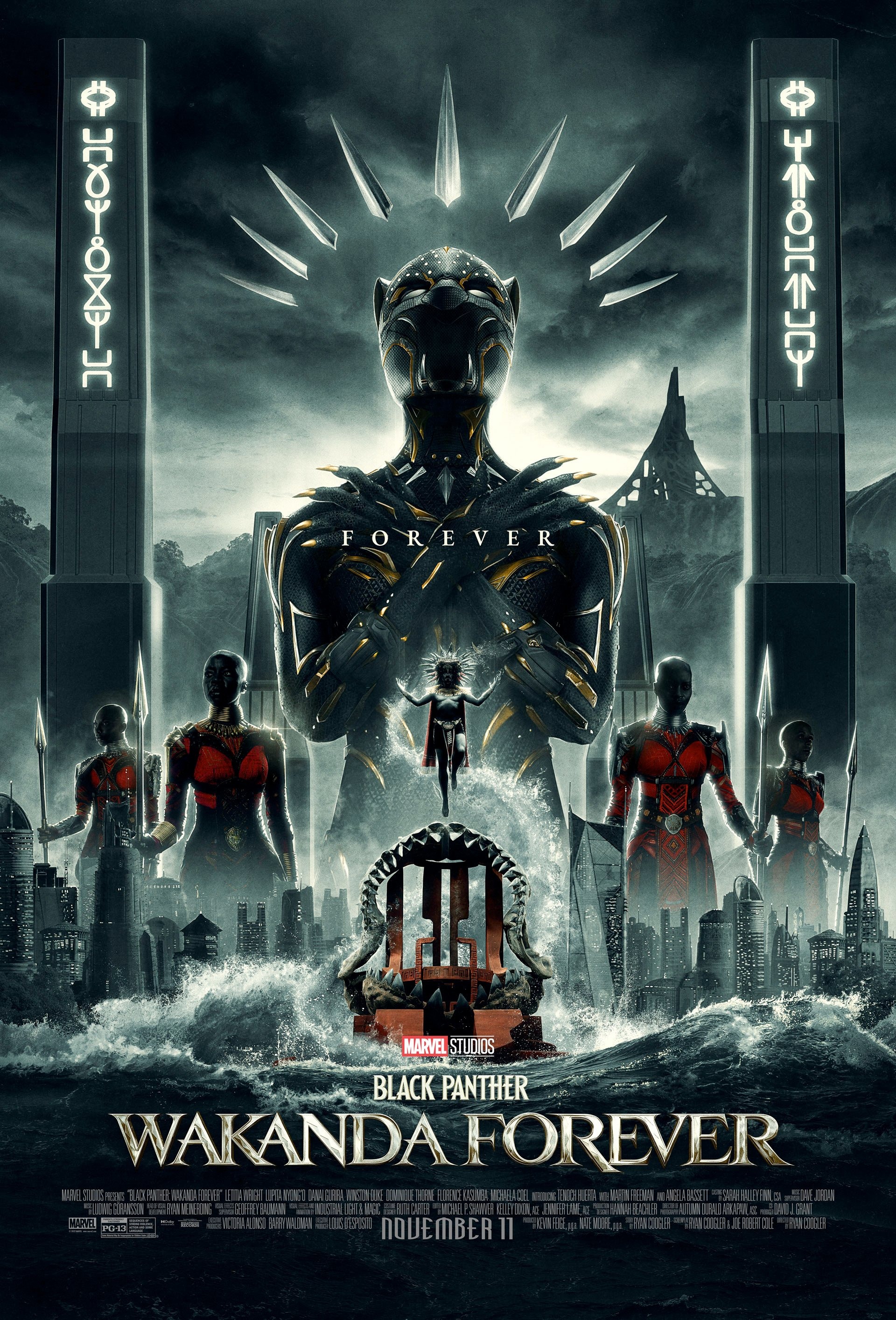 Mega Sized Movie Poster Image for Black Panther: Wakanda Forever (#27 of 32)
