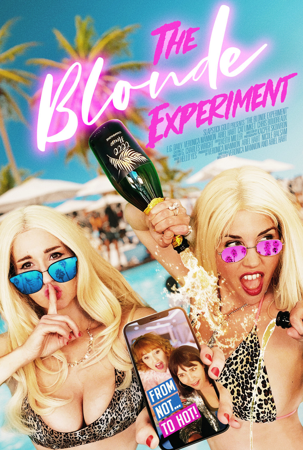 Extra Large Movie Poster Image for The Blonde Experiment 