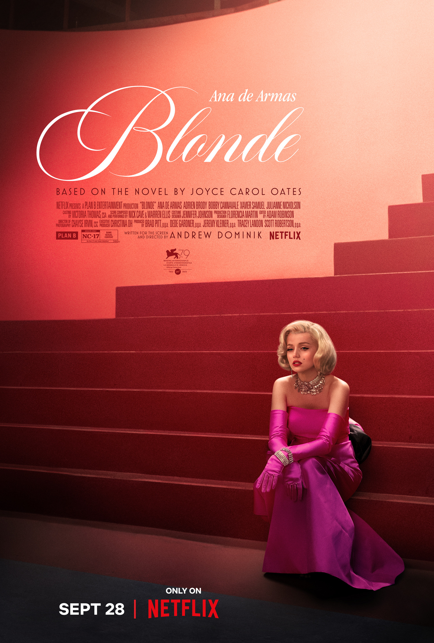 Mega Sized Movie Poster Image for Blonde (#3 of 4)