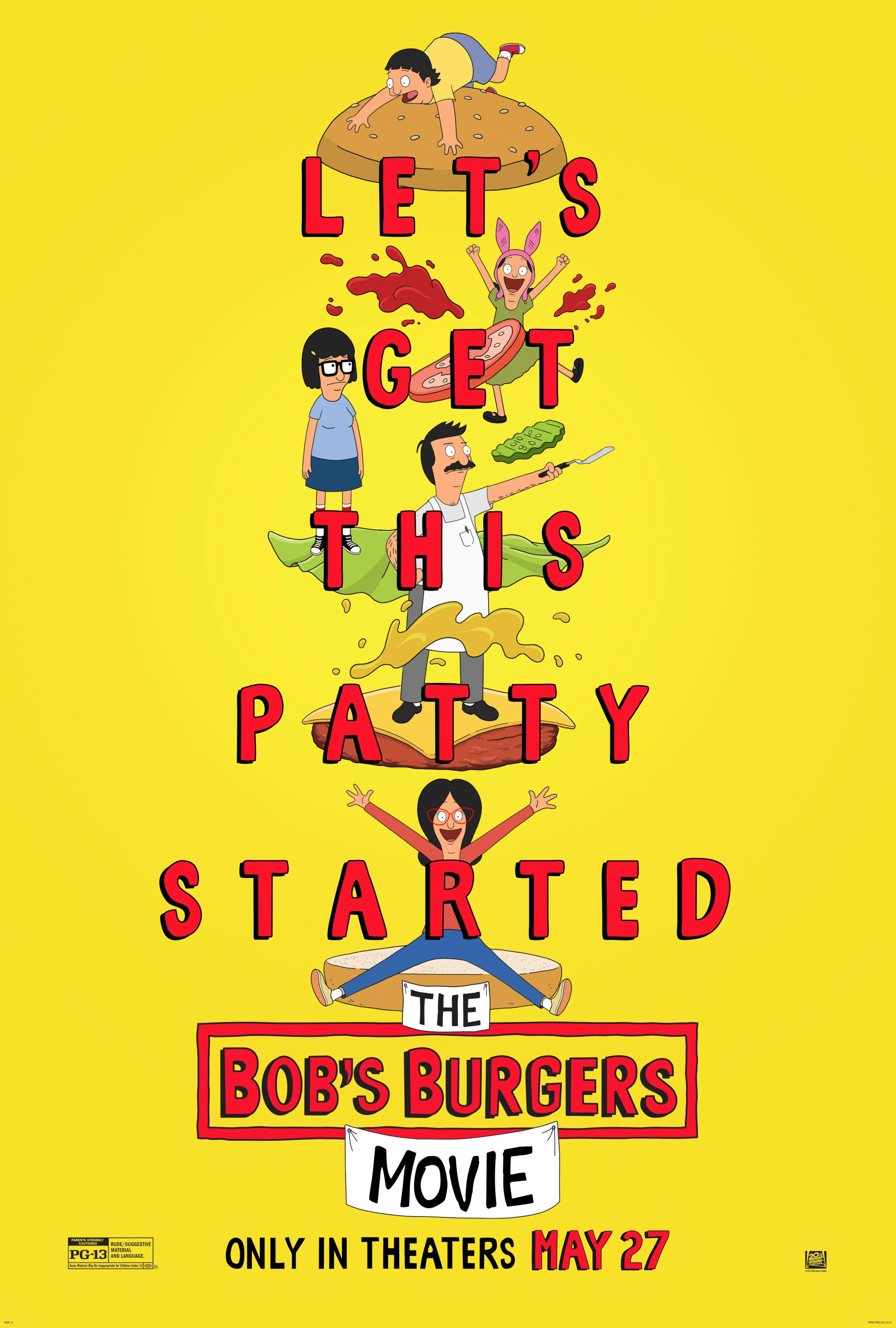 Mega Sized Movie Poster Image for Bob's Burgers: The Movie (#2 of 12)