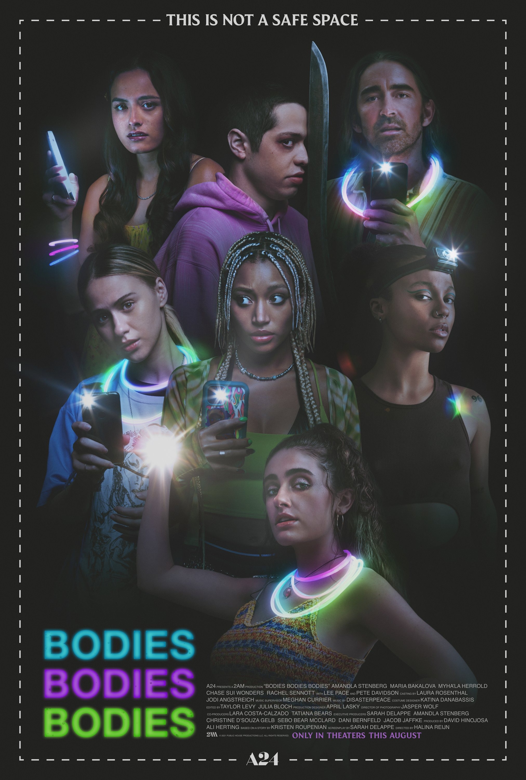Mega Sized Movie Poster Image for Bodies Bodies Bodies (#2 of 2)
