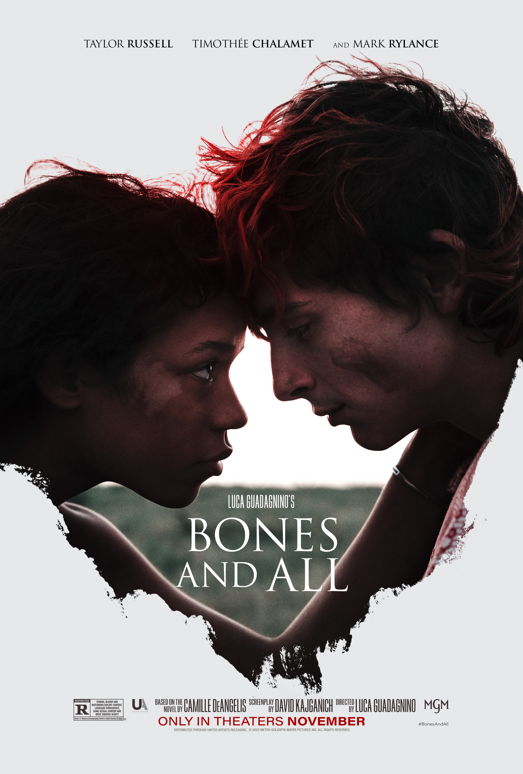 Mega Sized Movie Poster Image for Bones and All (#2 of 3)