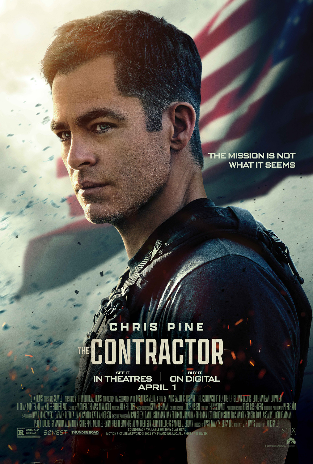 Extra Large Movie Poster Image for The Contractor (#2 of 2)