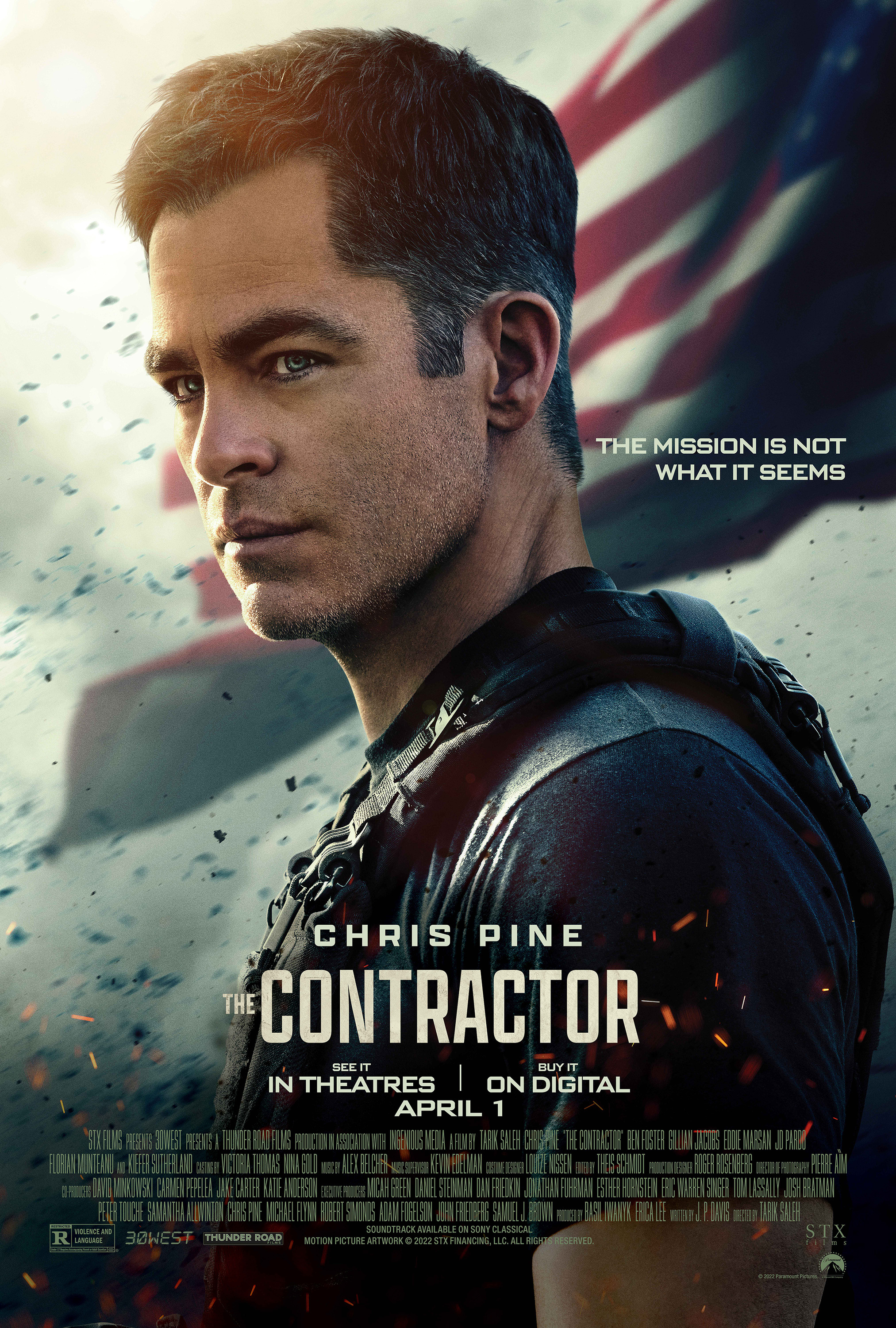 Mega Sized Movie Poster Image for The Contractor (#2 of 2)