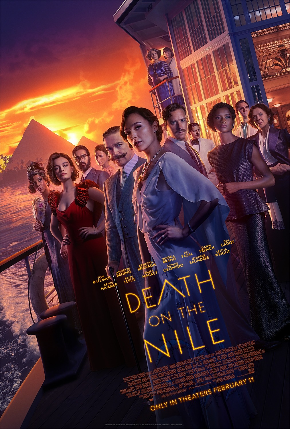 Extra Large Movie Poster Image for Death on the Nile (#3 of 13)