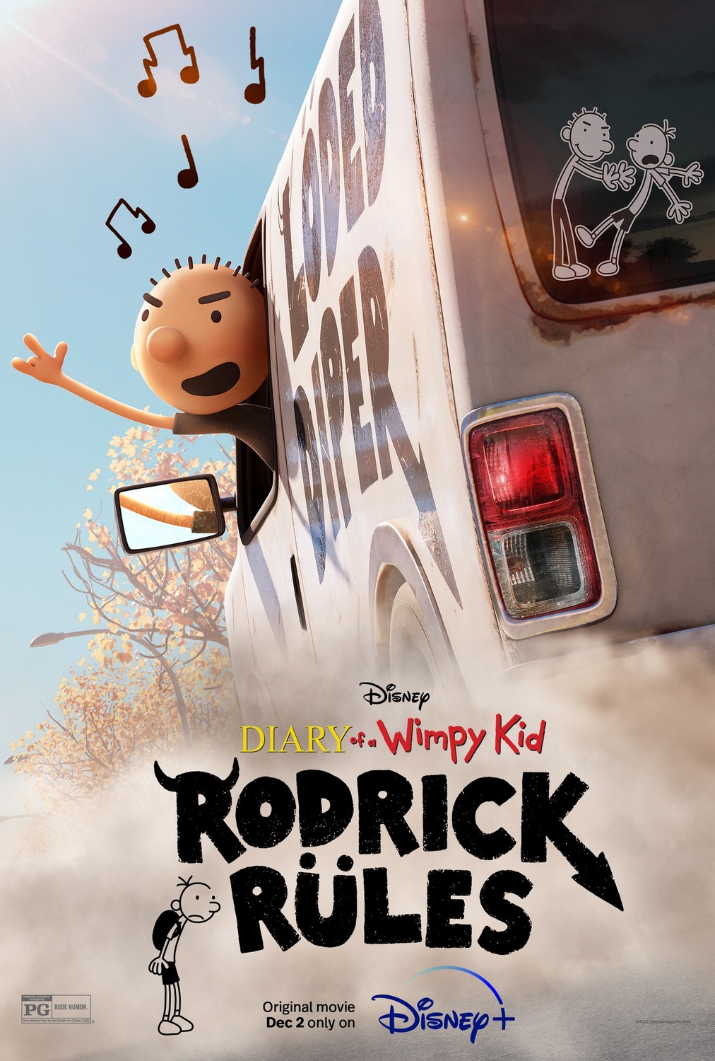 Extra Large Movie Poster Image for Diary of a Wimpy Kid: Rodrick Rules (#1 of 3)
