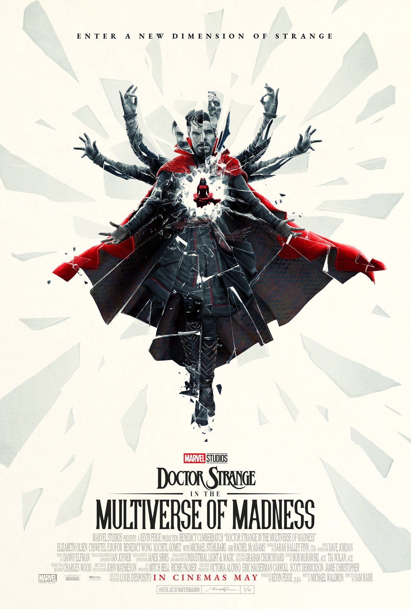 Mega Sized Movie Poster Image for Doctor Strange in the Multiverse of Madness (#15 of 18)