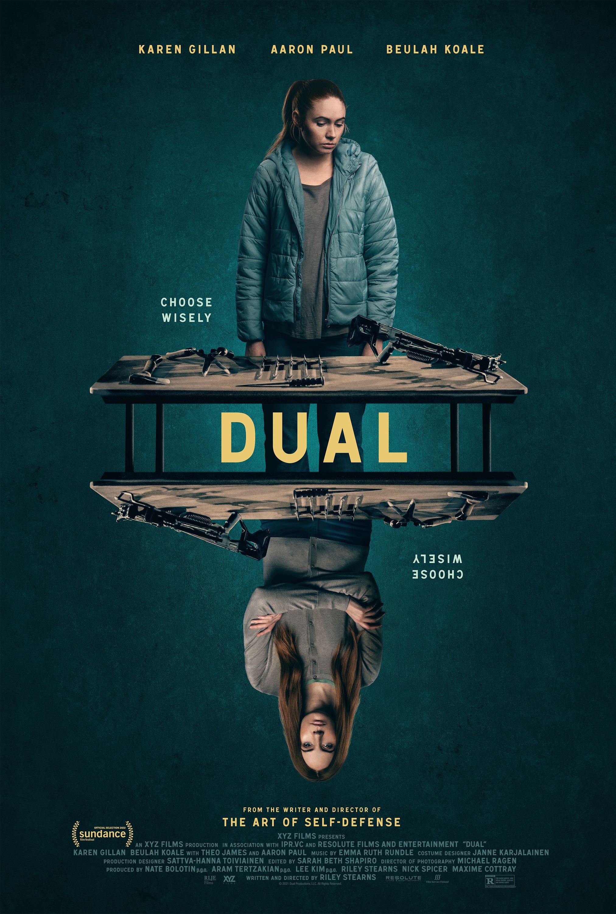 Mega Sized Movie Poster Image for Dual 