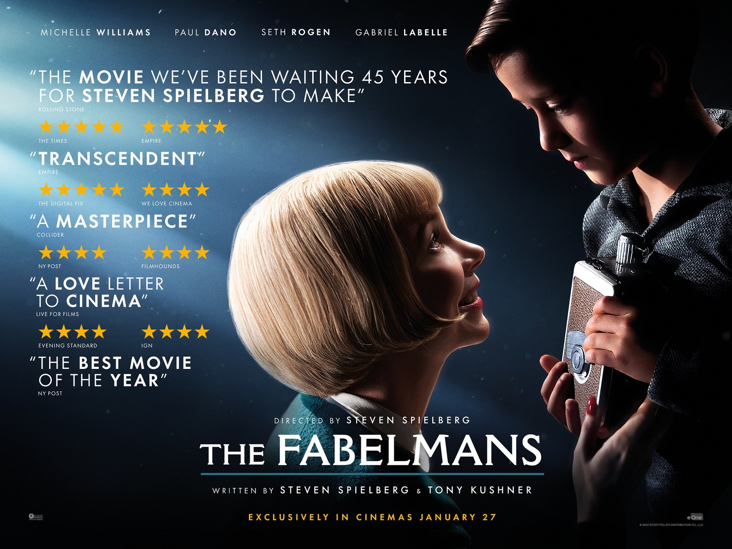 Extra Large Movie Poster Image for The Fabelmans (#4 of 6)