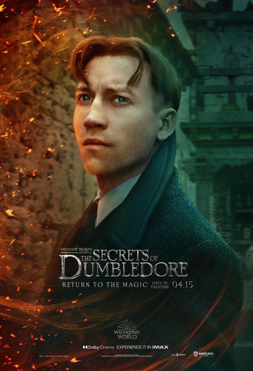 Fantastic Beasts: The Secrets of Dumbledore Movie Poster