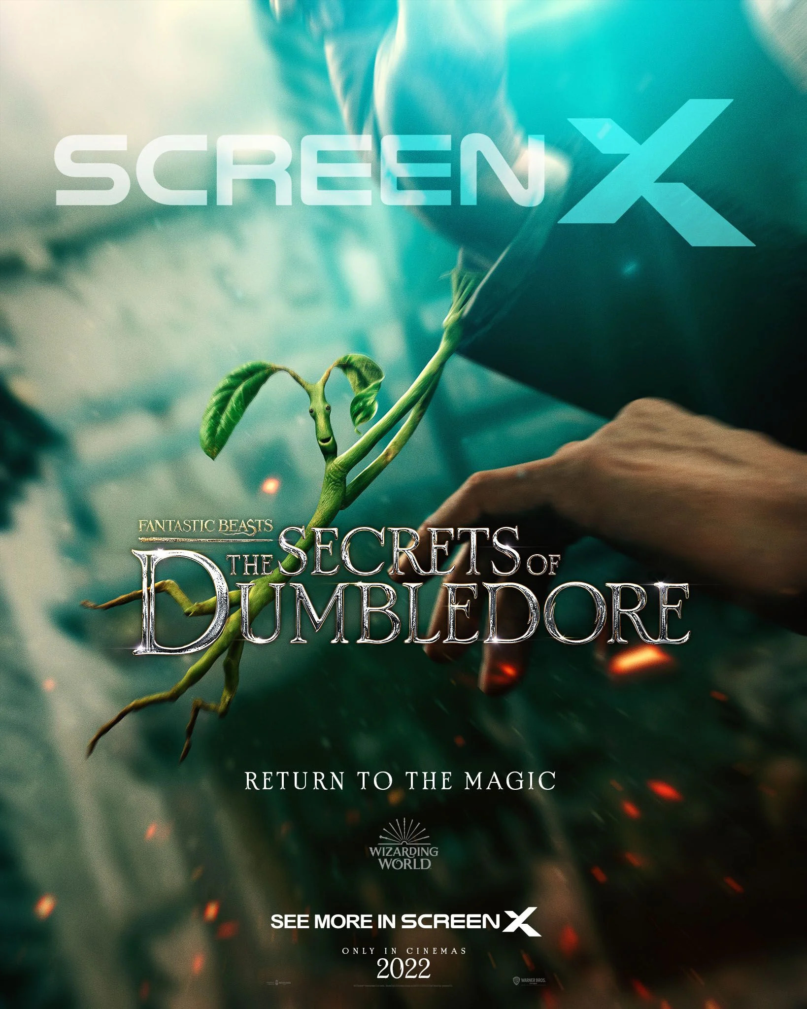 Mega Sized Movie Poster Image for Fantastic Beasts: The Secrets of Dumbledore (#27 of 33)